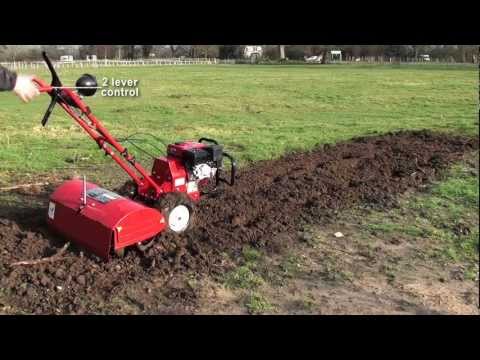 Garden rear tine tiller rotavator