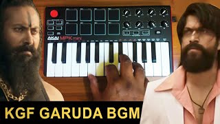 KGF - Mass Garuda Entry Bgm | Cover By Raj Bharath |#yash #ravi_basur