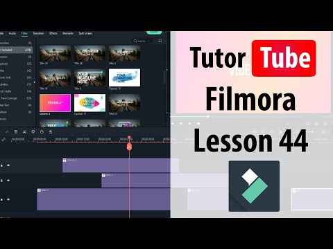 Filmora Tutorial Lesson 1 Touring the Interface
