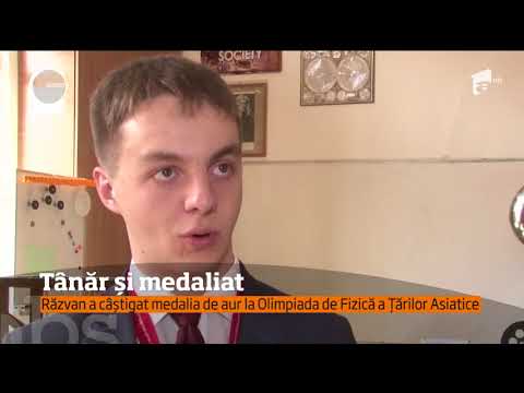 Un adolescent din Constanţa a luat medalia de aur la Olimpiada de Fizică a Ţărilor Asiatice