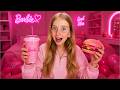 24 HOURS In PINK Like BARBIE In REAL LIFE The Movie
