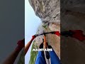 Riding On An Insane Mountain Trail On A Bike