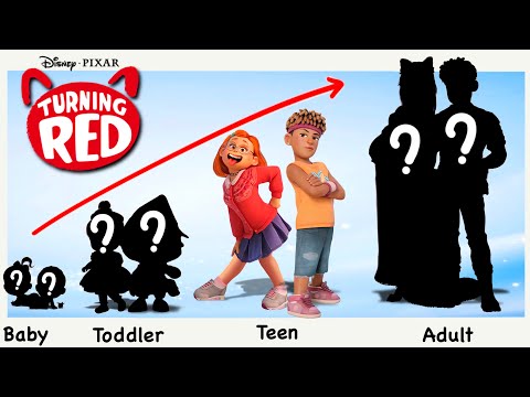 Turning Red: Mei Lee's Friend And 4*Town Growing Up Full | Cartoon Wow