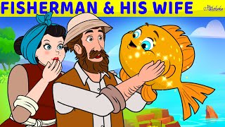 The Fisherman and His Wife | Bedtime Stories for Kids in English | Fairy Tales