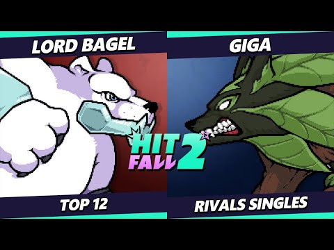 Hitfall 2 - Lord Bagel (Etalus) Vs. Giga (Sylvanos) Rivals of Aether - RoA