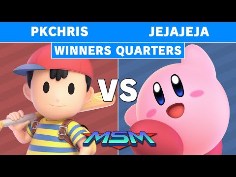 MSM Online 40 - PkChris (Ness) Vs. JeJaJeJa (Kirby) Winners Quarters - Smash Ultimate
