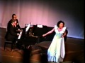 Norma Mayer sings La ninna nanna by Gaetano Donizetti