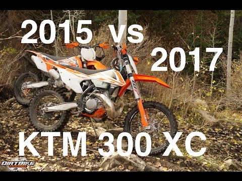 2017 KTM 300 XC vs 2015 300 XC Part 2 - Episode 198