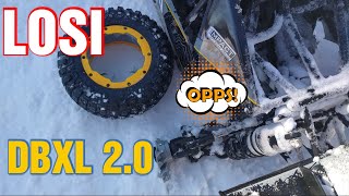 New Losi DBXL 2 0 GAS 32cc, Broke it?