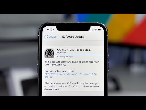 iOS 11.2.5 Beta 5 Released! What's New?