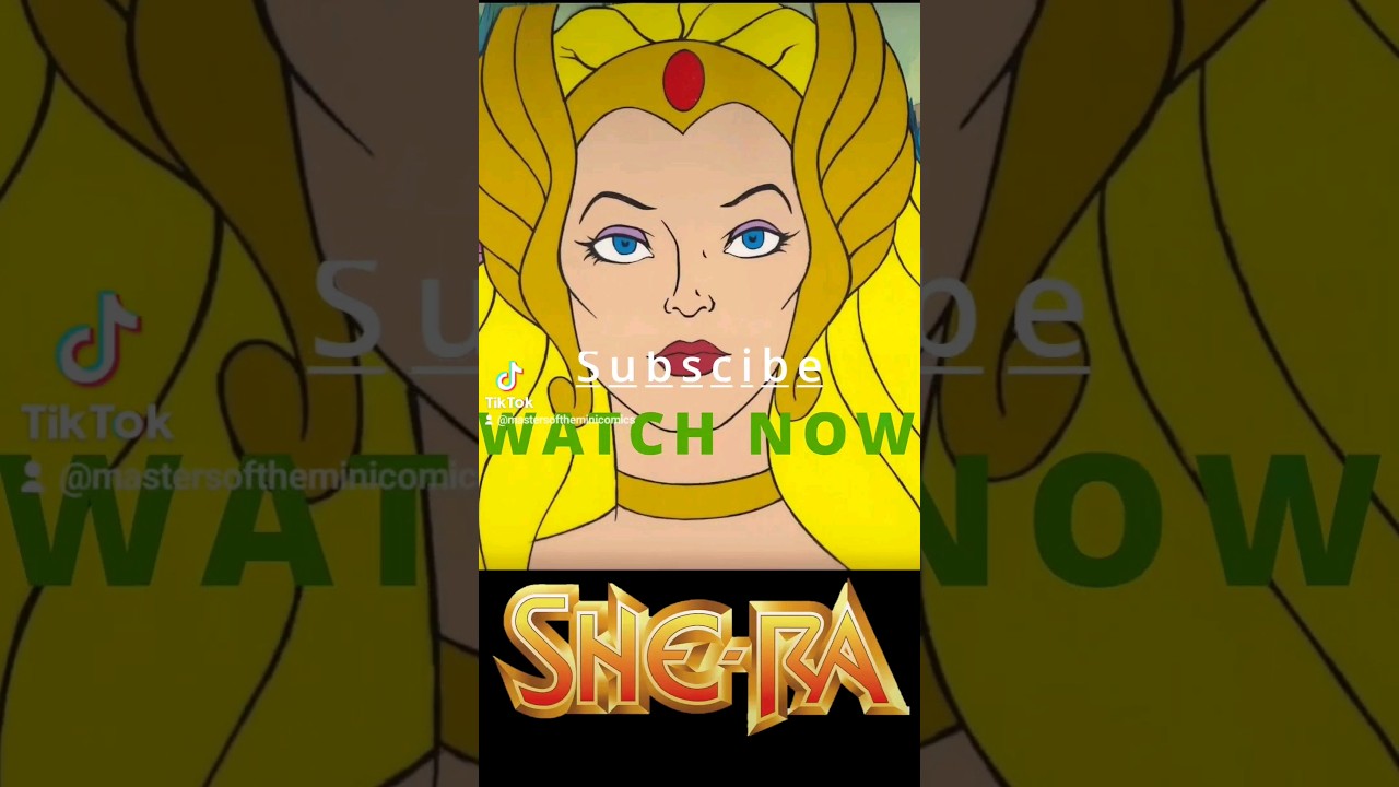 She-Ra first appearance 1984 minicomic made like an 80s cartoon!   #voiceover #80scartoons #shera