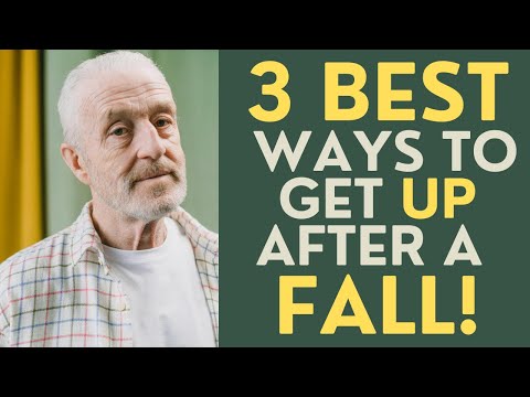 Seniors: The 3 Best Ways to Get Up After a Fall!