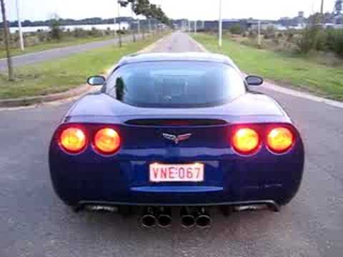 Corvette C6 Z06 taking of