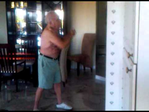 Jake LaMotta Shadow Boxing at 89 Years of Age After Taking Nutronics Labs IGF-1