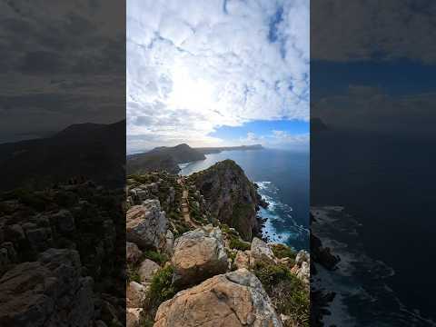 Old Cape Point Lighthouse, Atlantic Ocean side.