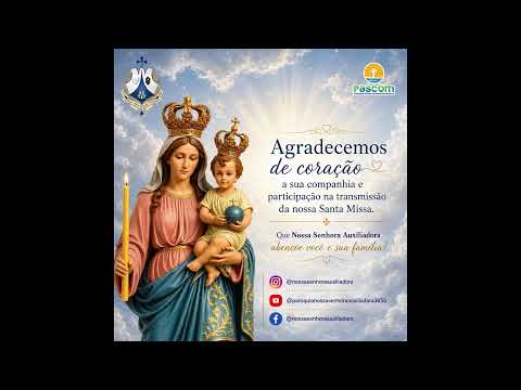 Santa Missa 21° Domingo do Tempo Comum 9h - 23/08/2026
