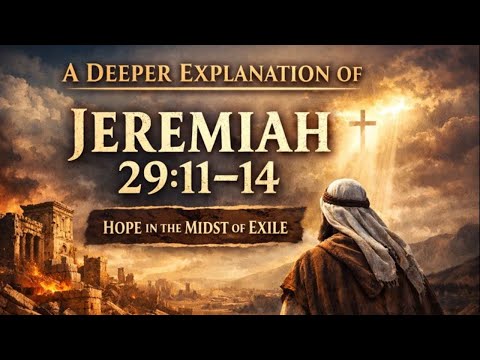 A Deeper Explanation of Jeremiah 29:11–14
