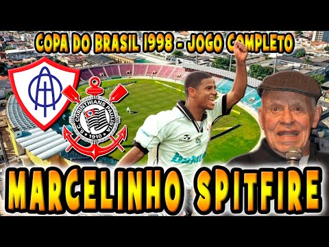 Itabaiana x Corinthians Copa do Brasil 1998 Jogo Completo