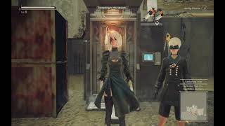 NieR:Automata Gameplay 5 : Resistance Camp