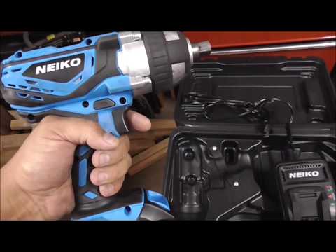 NEIKO 1/2" 20 VOLT CORDLESS LITHIUM ION IMPACT WRENCH BOUGHT ON AMAZON - IN USE REVIEW