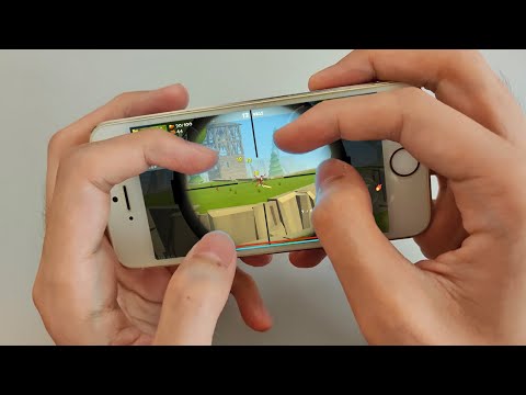 iPhone 5s - Rocket Royale 4 Fingers Claw Handcam Gaming Test