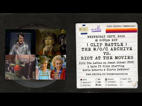 Clip Battle!! The W/O/C Archive Vs. Riot At The Movies - Twitch Livestream (September 28th, 2022)