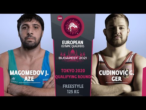 1/2 FS - 125 kg: J. MAGOMEDOV (AZE) v. G. CUDINOVIC (GER)