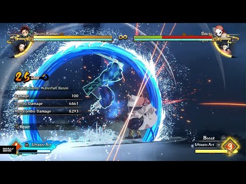 Tanjiro has a 150% damage combo reset.