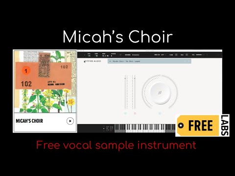 Micah's Choir - new vocal-based sample instrument from LABS