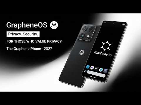 The Graphene Phone by Motorola [GrapheneOS + Motorola Partnership]