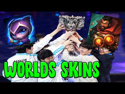 DAMWON GAMING WORLDS SKINS ANNOUNCED - DWG WORLD CHAMPIONS LEAGUE OF LEGENDS PICK THEIR SKINS