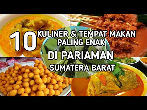 10 KULINER DAN TEMPAT MAKAN PALING ENAK DI PARIAMAN, Kuliner Sumatera Barat
