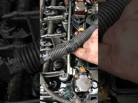 2000 international dt466e injector dropped out/harness fix