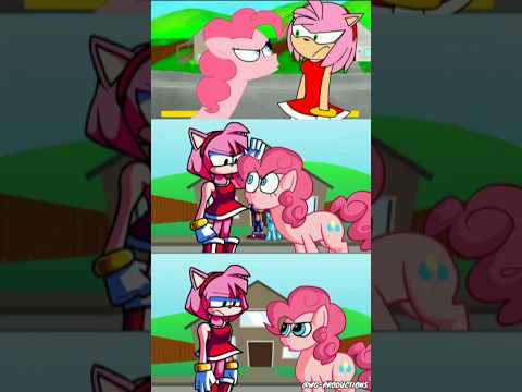 (FNF)AMY ROSE VS. PINKIE PYE-fnf mod comparison animation in game