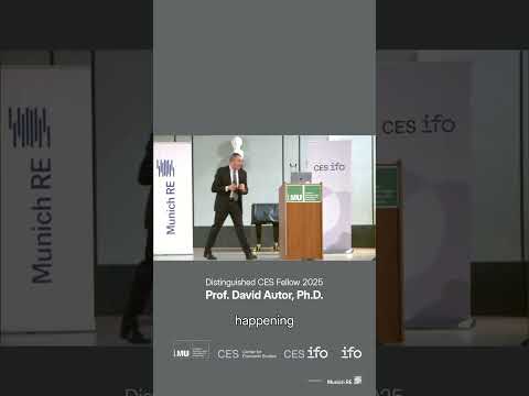Thumbnail for Top Economist David Autor: How Nurses can revolutionize healthcare with the help of AI! #shorts by David Autor
