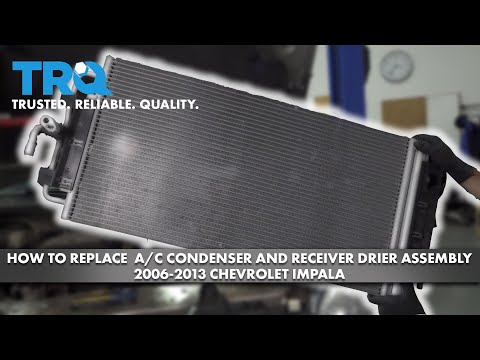 How to Replace  A/C Condenser and Receiver Drier Assembly 2006-2013 Chevrolet Impala
