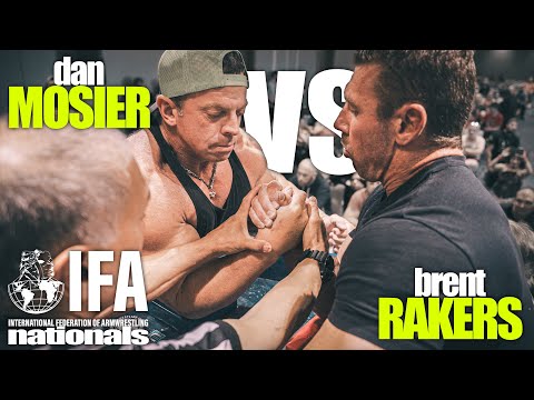Dan “Iron Man” MOSIER vs. Brent “The Rock” RAKERS | ALL Matches from 2022 IFA Nationals - 95kg