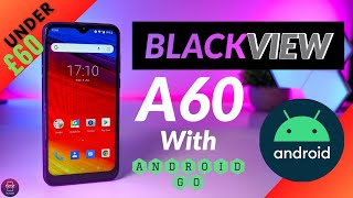 BLACKVIEW A60 📱 - Best Budget Android Smartphone with Dual lens & Dual SIM - Bezel less HD display.