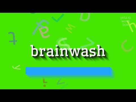 BRAINWASH - HOW TO PRONOUNCE IT? #brainwash