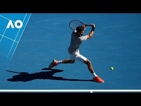 David Goffin v Grigor Dimitrov match point (QF) | Australian Open