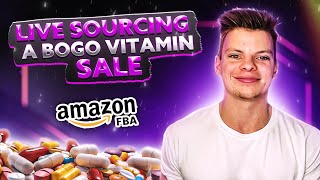 Live Sourcing a BOGO Vitamin Sale | Amazon FBA