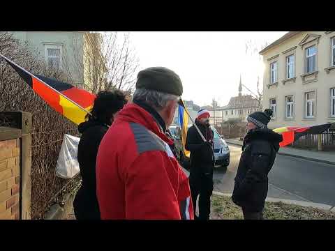 Ich bin frei - B 96 #Zittau Protest 16.01.2022