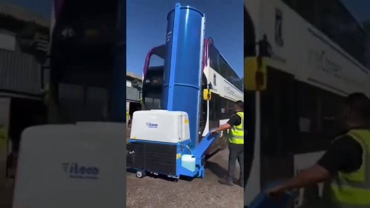 Máquinas monocepillos para el lavado de camiones y buses