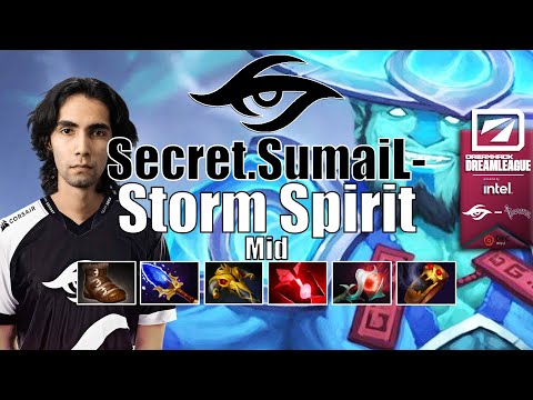 SECRET vs TICKLES | KING SUMAIL- THE BEST STORM SPIRIT EVER 14 KILLS | DPC WEU 2022 WINTER TOUR