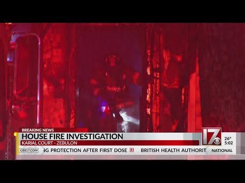 2 people pulled from house fire near Zebulon