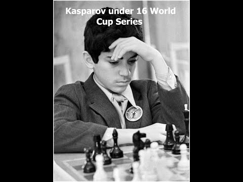 Kasparov Super Series - 1976 - 13 years old - U16 World Cup - Game 6