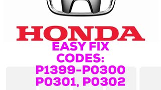 ✨ HONDA ACCORD—MULTIPLE MISFIRE ERROR CODES—EASY FIX ✨