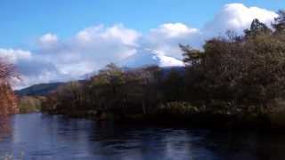 preview picture of video 'Autumn Schiehallion Mountain From Kinloch Rannoch Highlands Perthshire Scotland'