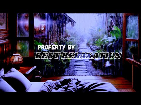 Rain Open the window and Lie down in bed - Let the sound of rain wash away your stress