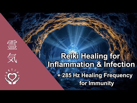 Reiki for Inflammation & Infection • 285 Hz Music • Immunity Booster Against Viruses & Bacteria
